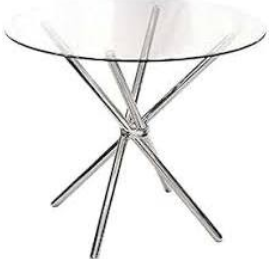 Glass Round Table